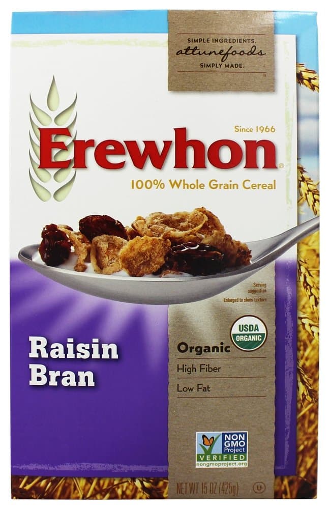 Erewhon Raisin Bran Cereal (3x15 oz.)