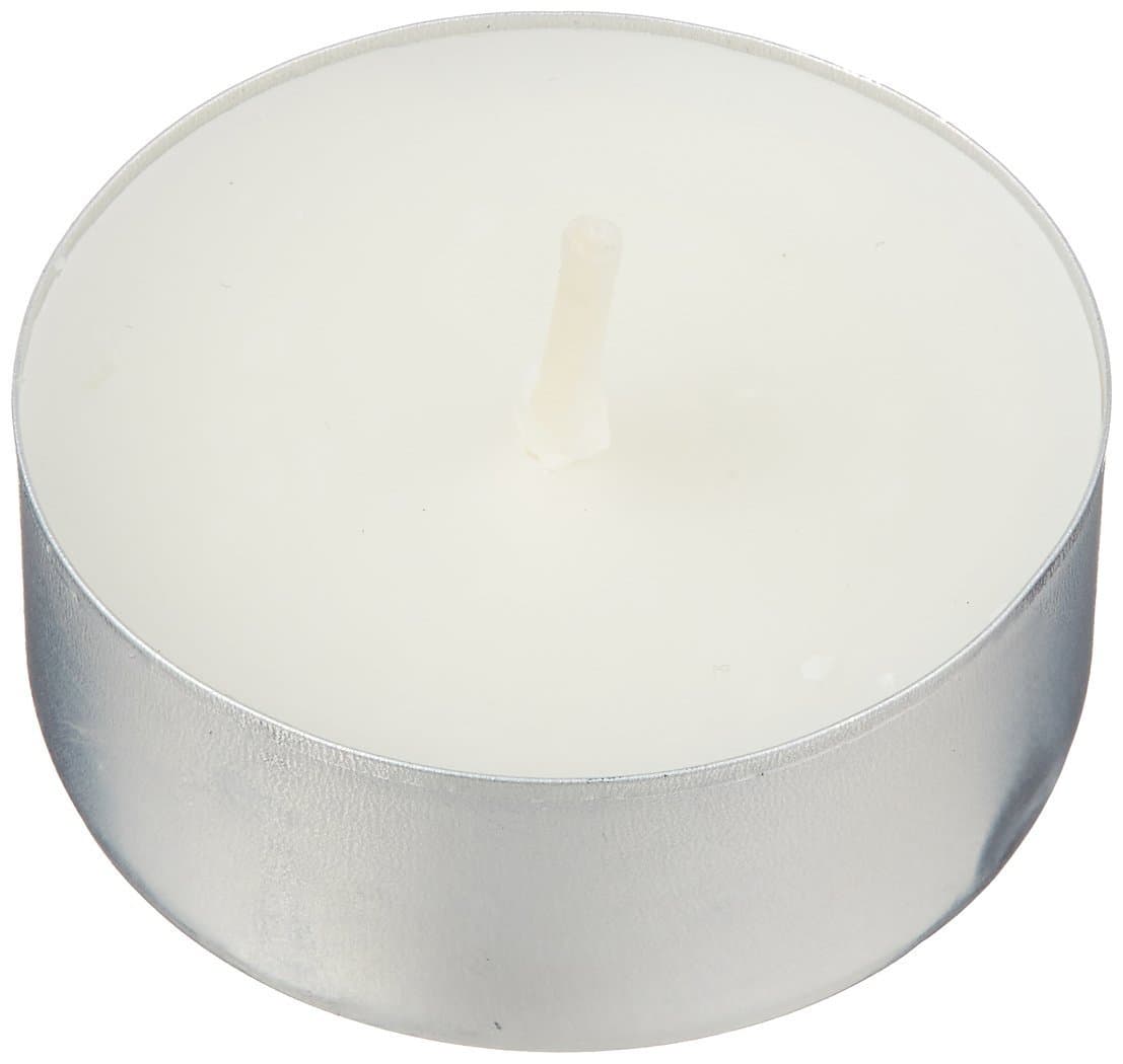 Primelight Premium Quality Tea Light Candles, White Unscented, Pack of 100, 4-5 Hour Burn Time