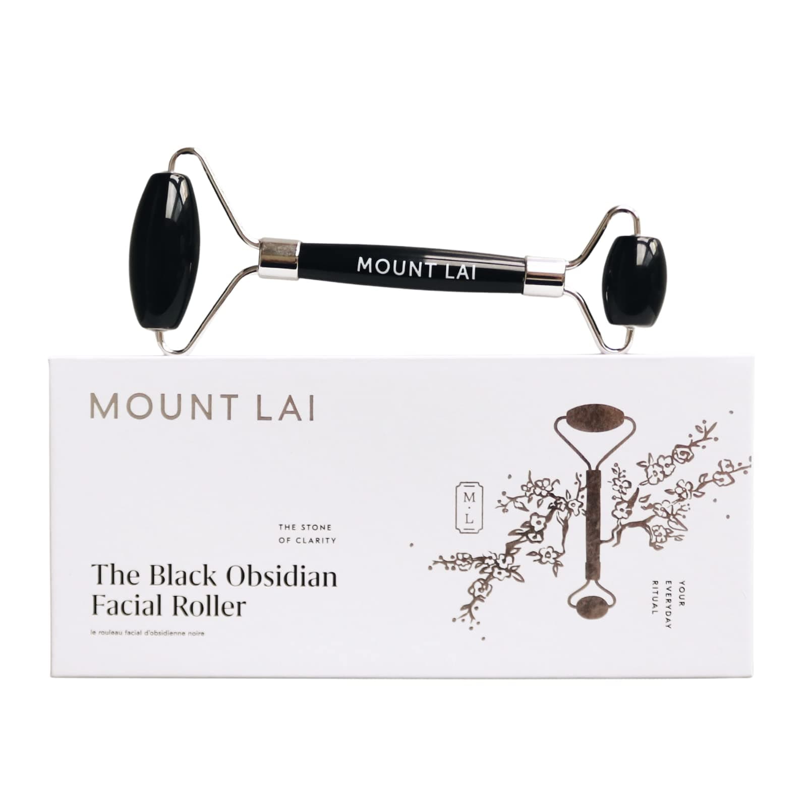 Mount Lai. Facial Roller Face Roller 1pc (Obsidian)