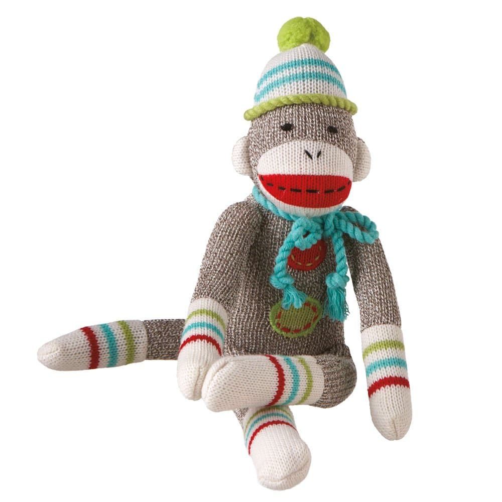 MVP Brands Nelson Sock Monkey Collectible, Small