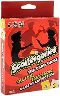 - Family Board Games for Adults and Kids - Ages 8 and up, 2 to 8 Players (Scattergories)