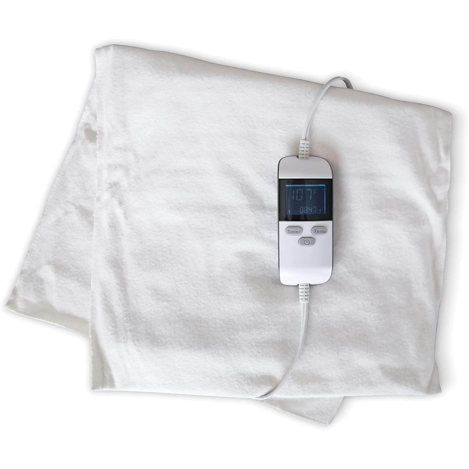 Professional Grade Heating Pad with Automatic Moist Heat by ThermoRelief, Extra HOT Heating for Deep Penetrating Heat - 2nd Gen Version (King Size Digital - 26" by 14")