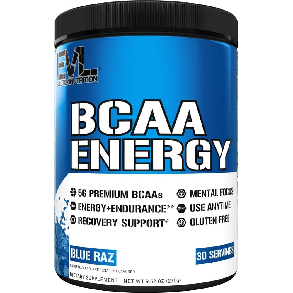 EvlutionNutrition BCAA Energy Blue Raz