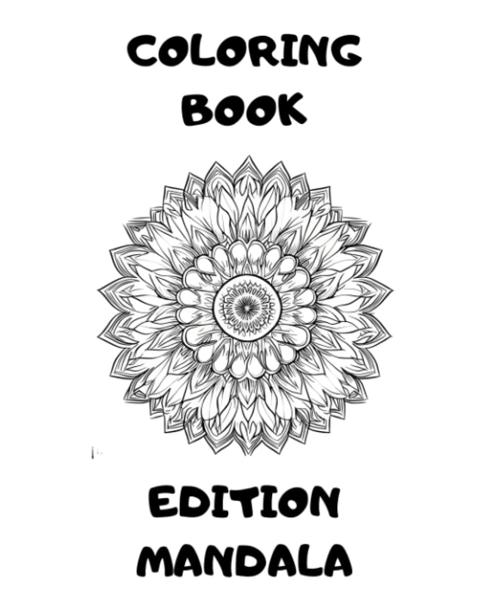 Coloring Book: Edition Mandala