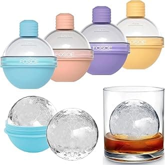 Multi Color Ice Ball Maker Molds