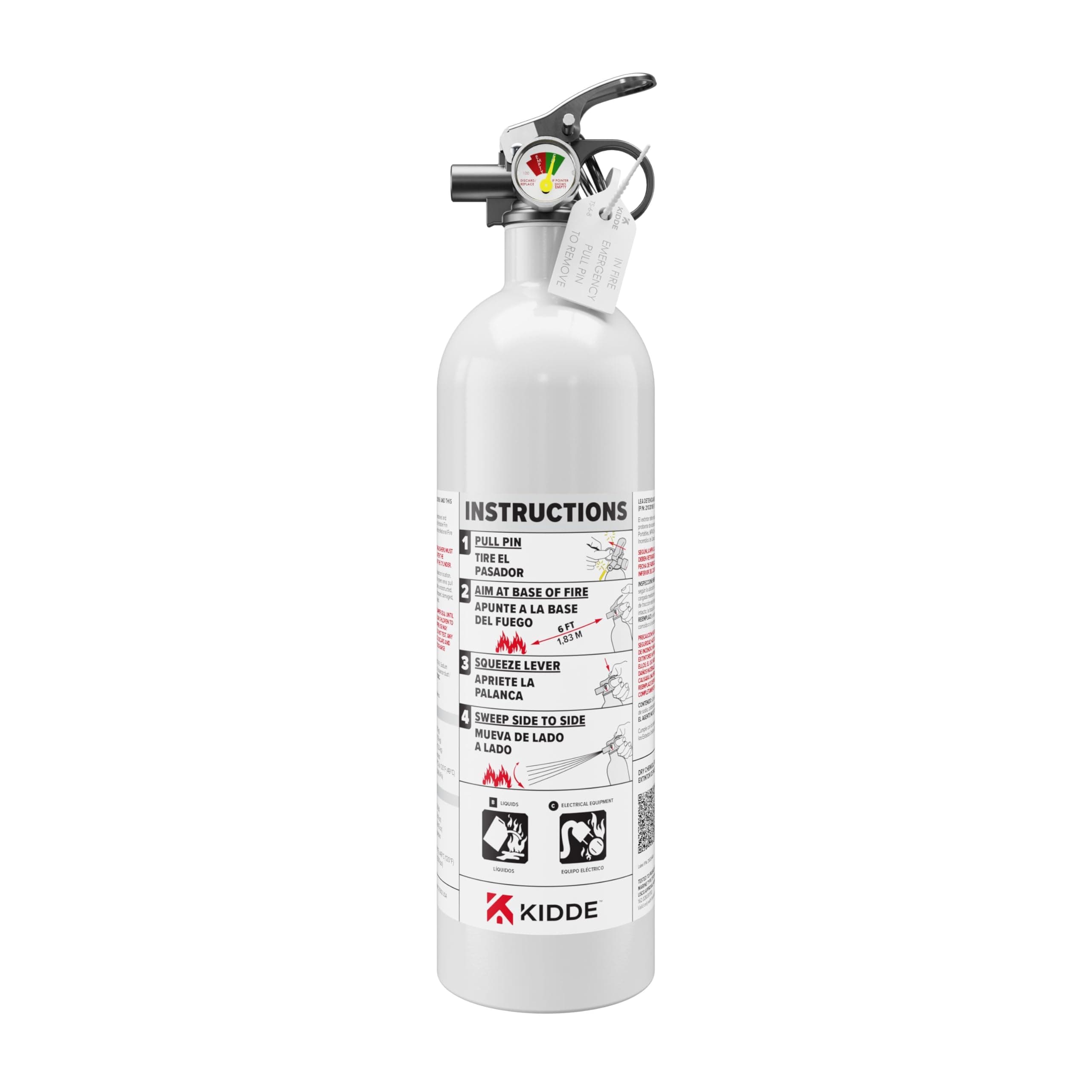 Fire Extinguisher for Boats, Single-Use 5BC