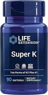 Super K, Vitamin K-Complex with MK-7, Depot, High Dose, 90 Softgels, Laboratory Tested, Gluten-Free, SOYA-Free, Non-GMO, 2.600mcg Vitamin K
