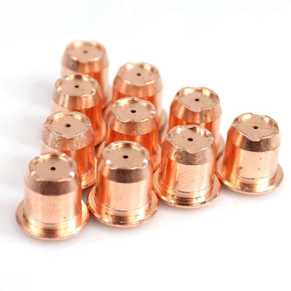 Plasma Cutting Torch PD0102-10 Nozzle Tip 40A 1.0mm 0.039'' Fit Trafimet S45 QTY-10