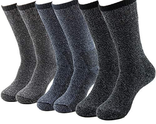 Tapamic 3-Pack Men's Thermal Socks-Boot Socks-Winter Warm Socks for Cold Weather
