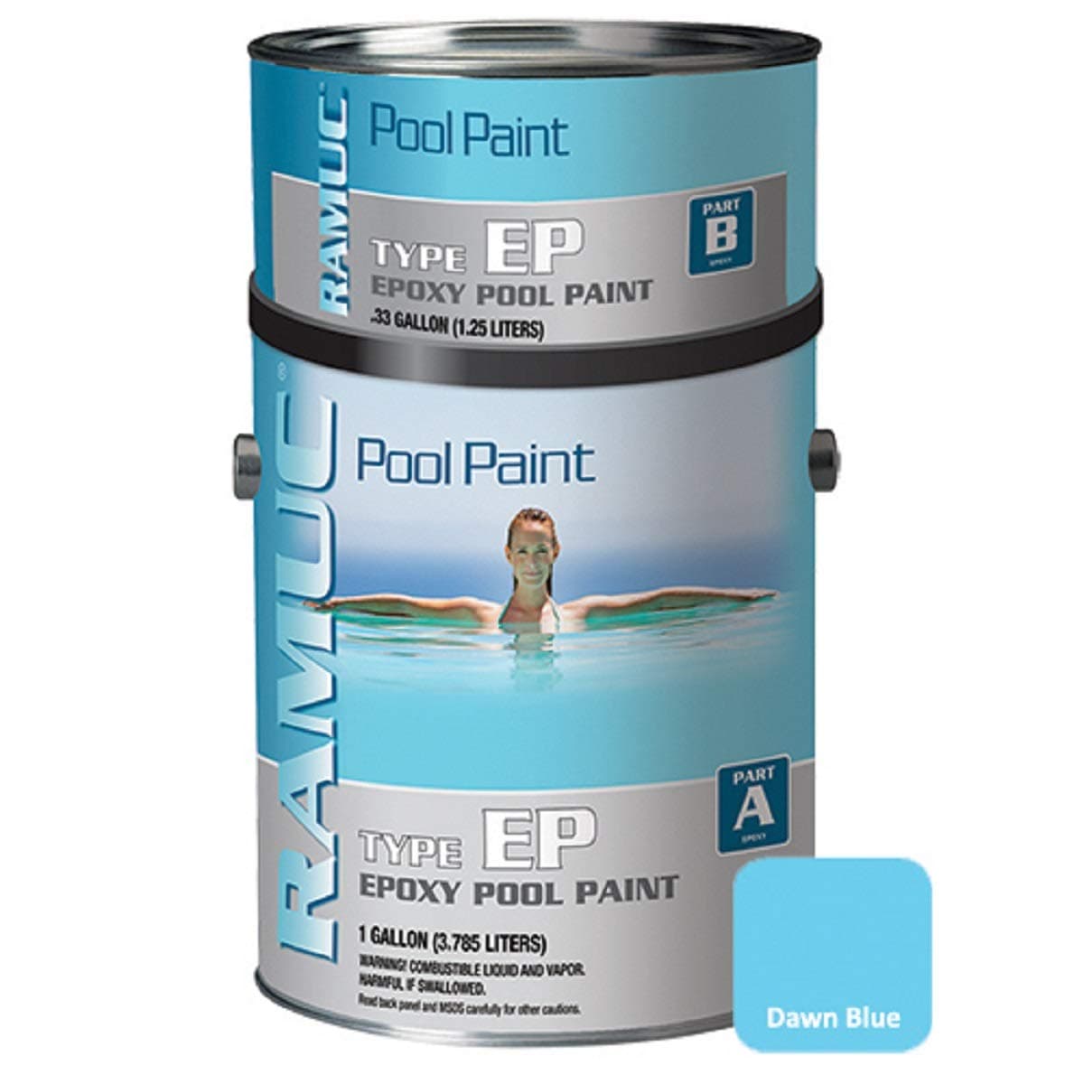 EP32801 Type EP - High Gloss Epoxy Paint44; Dawn Blue