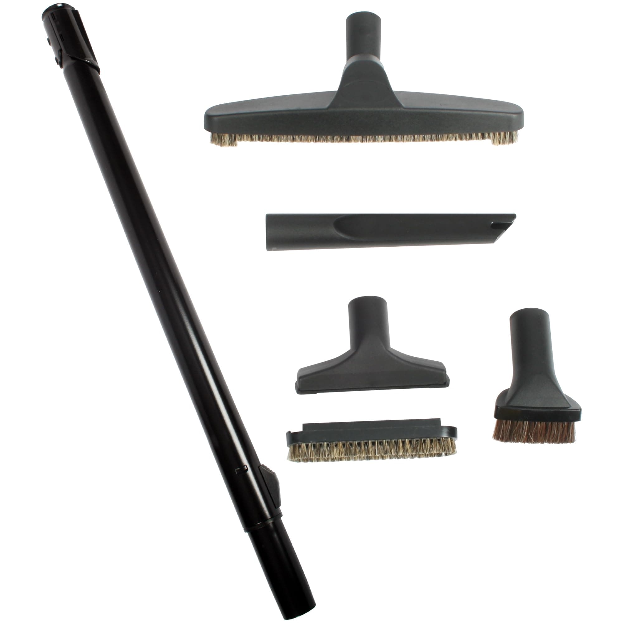 Cen-Tec Systems 93796 Premium Vacuum Attachment Kit Telescoping Wand, Black