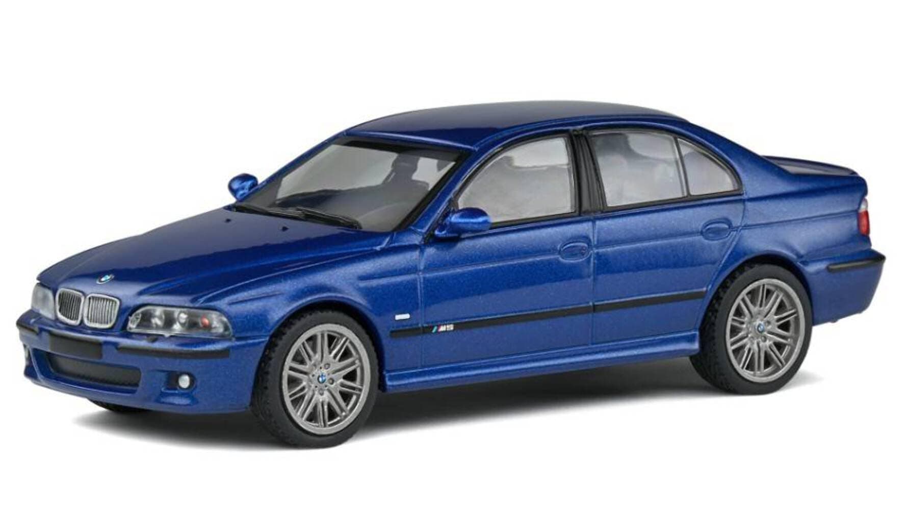 Solido 1/43 Scale BMW M5 E39 Car Dicast Model, Blue