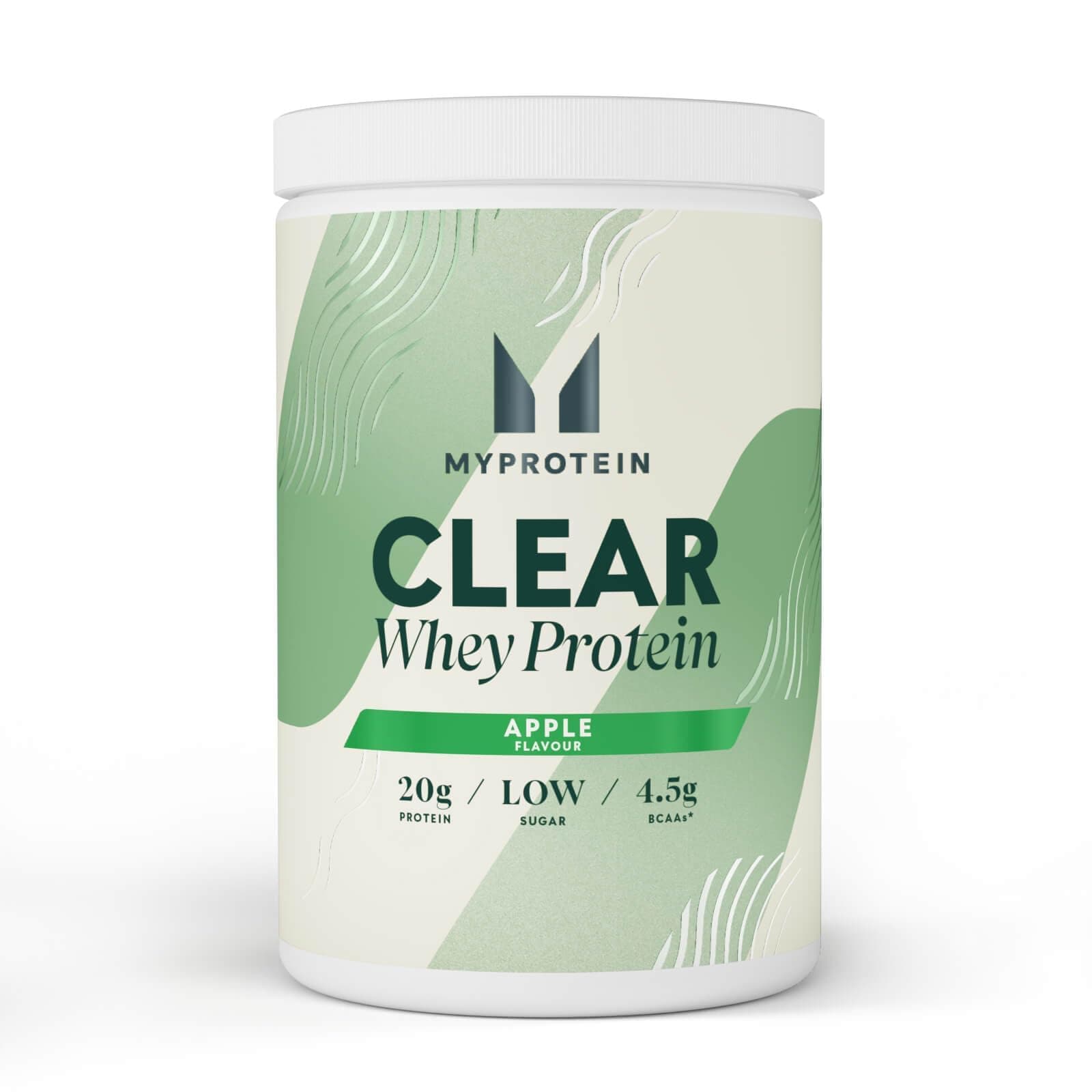 Myprotein Clear Whey Isolate Protein Powder | Apple - 20 Servings | 20g Protein | Fruity Protein Juice Drink with Low Sugar | Refreshing Low-Calorie Protein Water Alternative