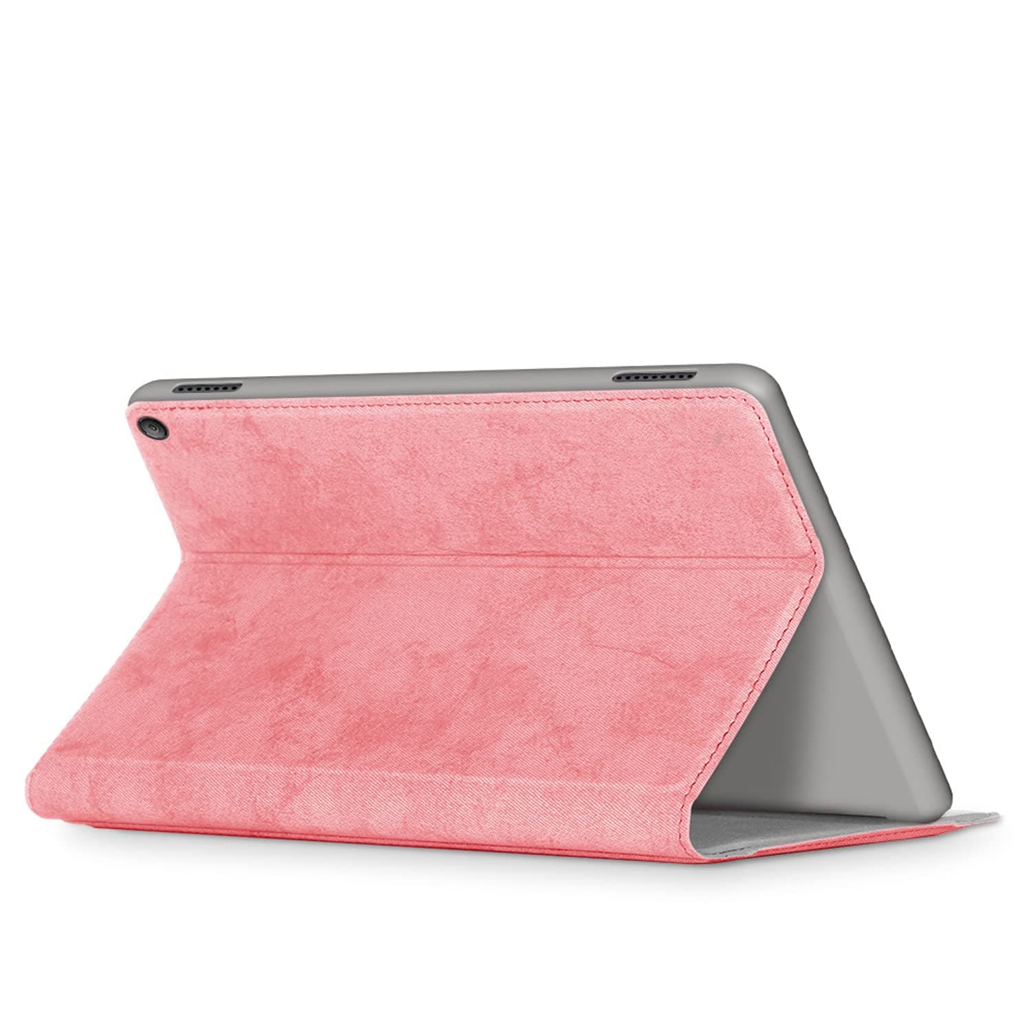 Lobwerk Case for Amazon Fire HD 10 / HD 10 Plus 11th Generation 2021 10.1 Inch Protective Case with Stand Function and Auto Sleep/Wake Function in Pink