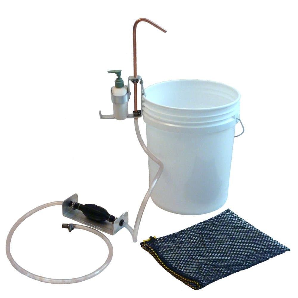 Advanced Hand Wash System (Hands Free Camp Sanitation) - Note That Buckets are not Included.