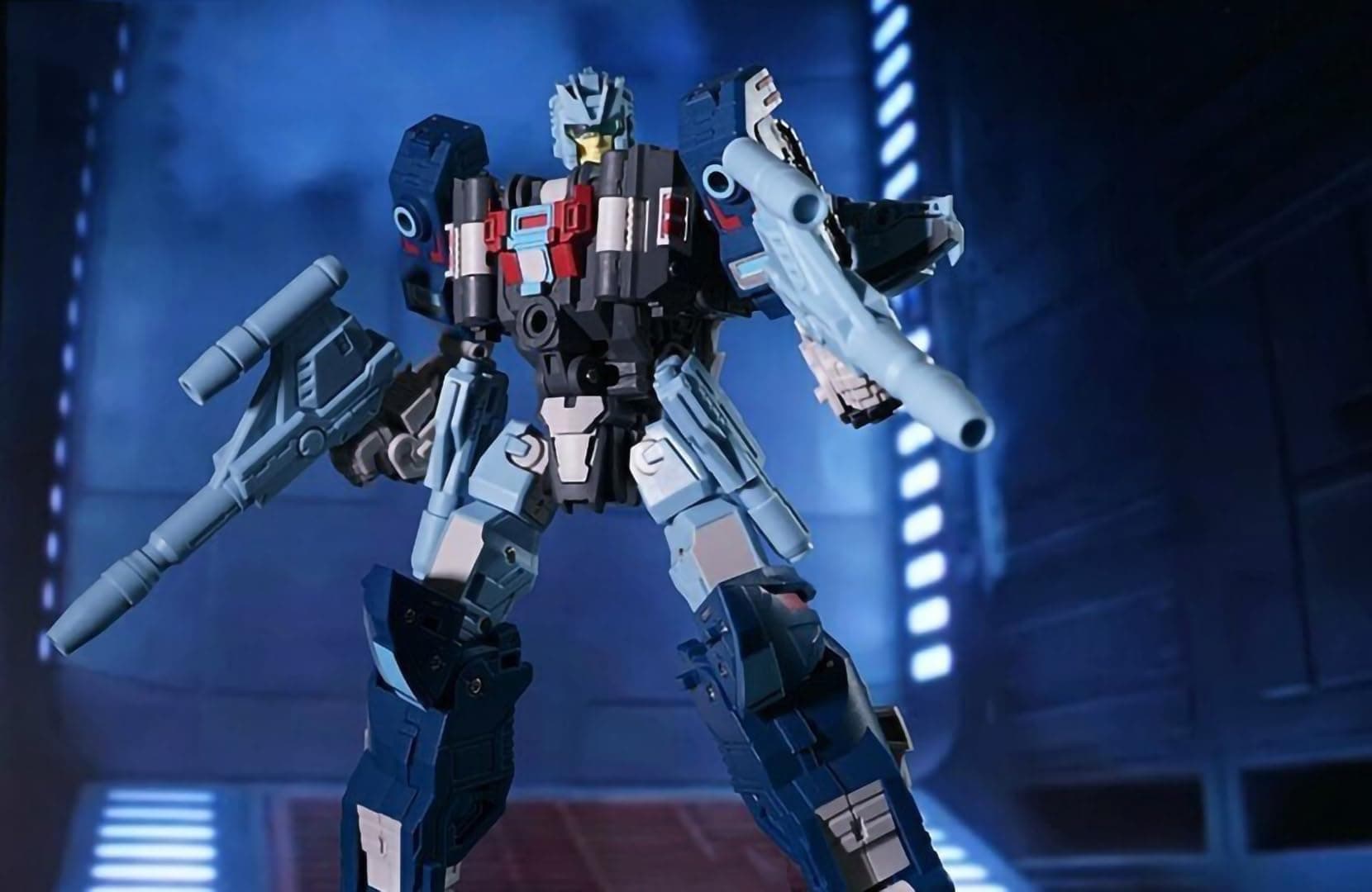 Fansproject FPJ Function X5 X6 Sixknight Six Changer Action Figure Transform Model Toy New in Stock (Blue)