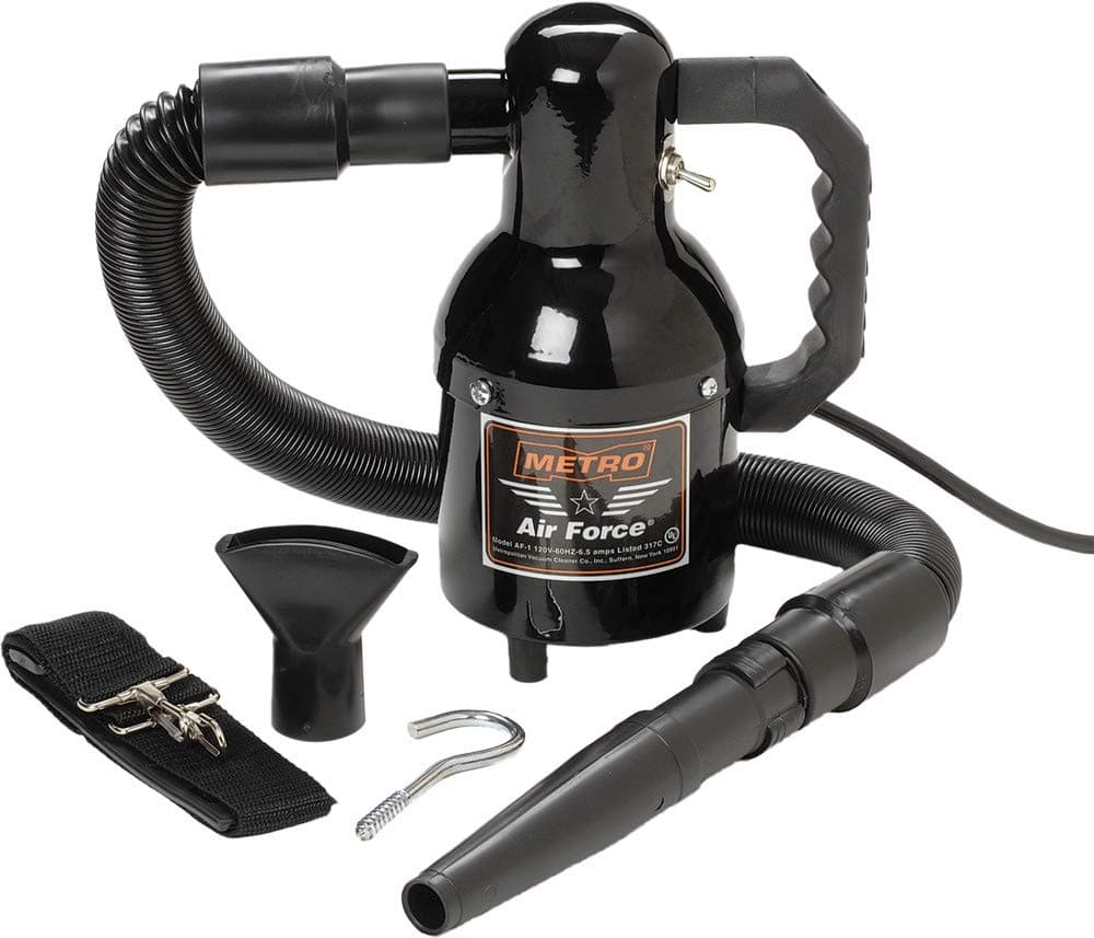 METROVACSK-1CD AIR FORCE BLASTER SIDEKICK BLOWER SYSTEM 1.3HP Motor Cycle and Car Dryer