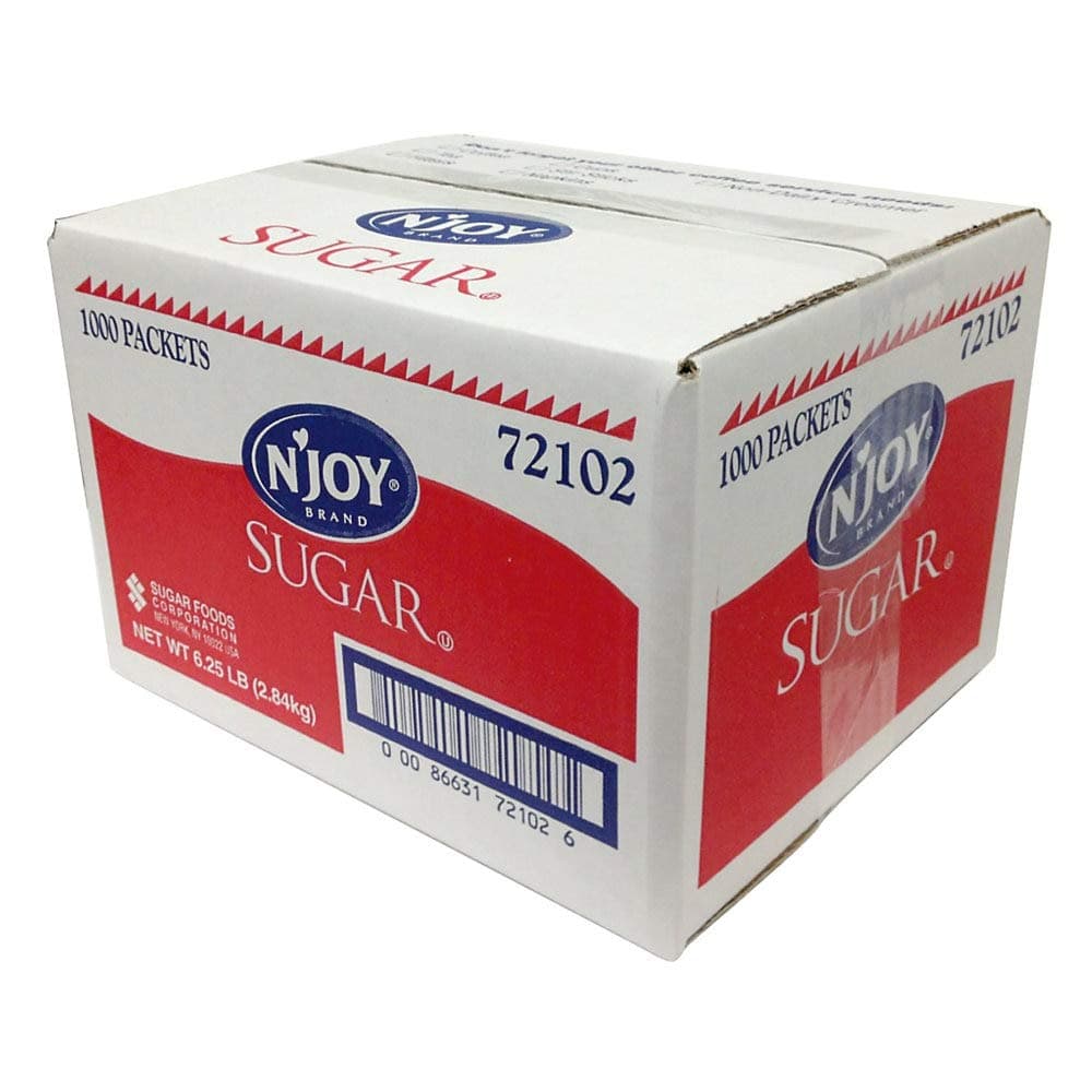 N'Joy Sugar Packets, Box Of 1000