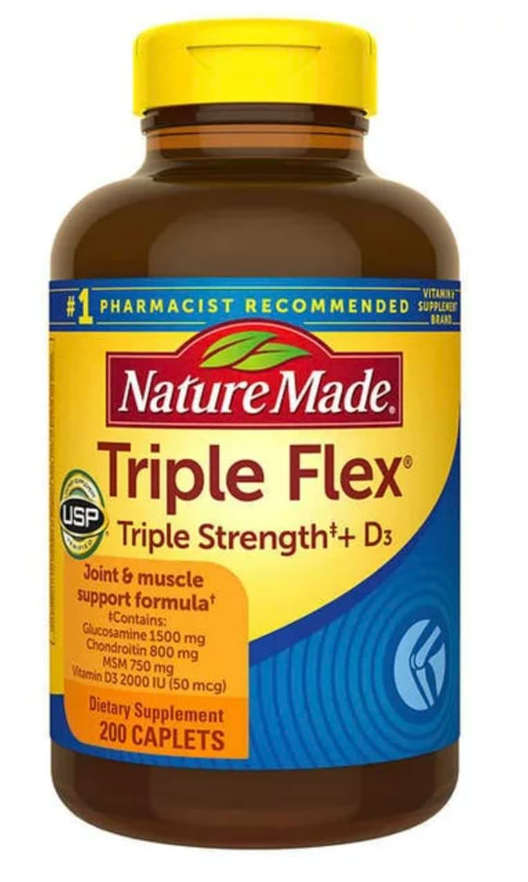 Nature Made TripleFlex Triple Strength, 200 Caplets