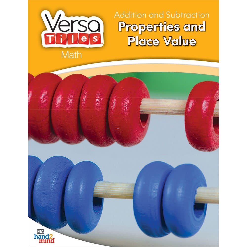 hand2mind VersaTiles Math Book Grade 2 (Addition and Subtraction: Properties and Place Value)