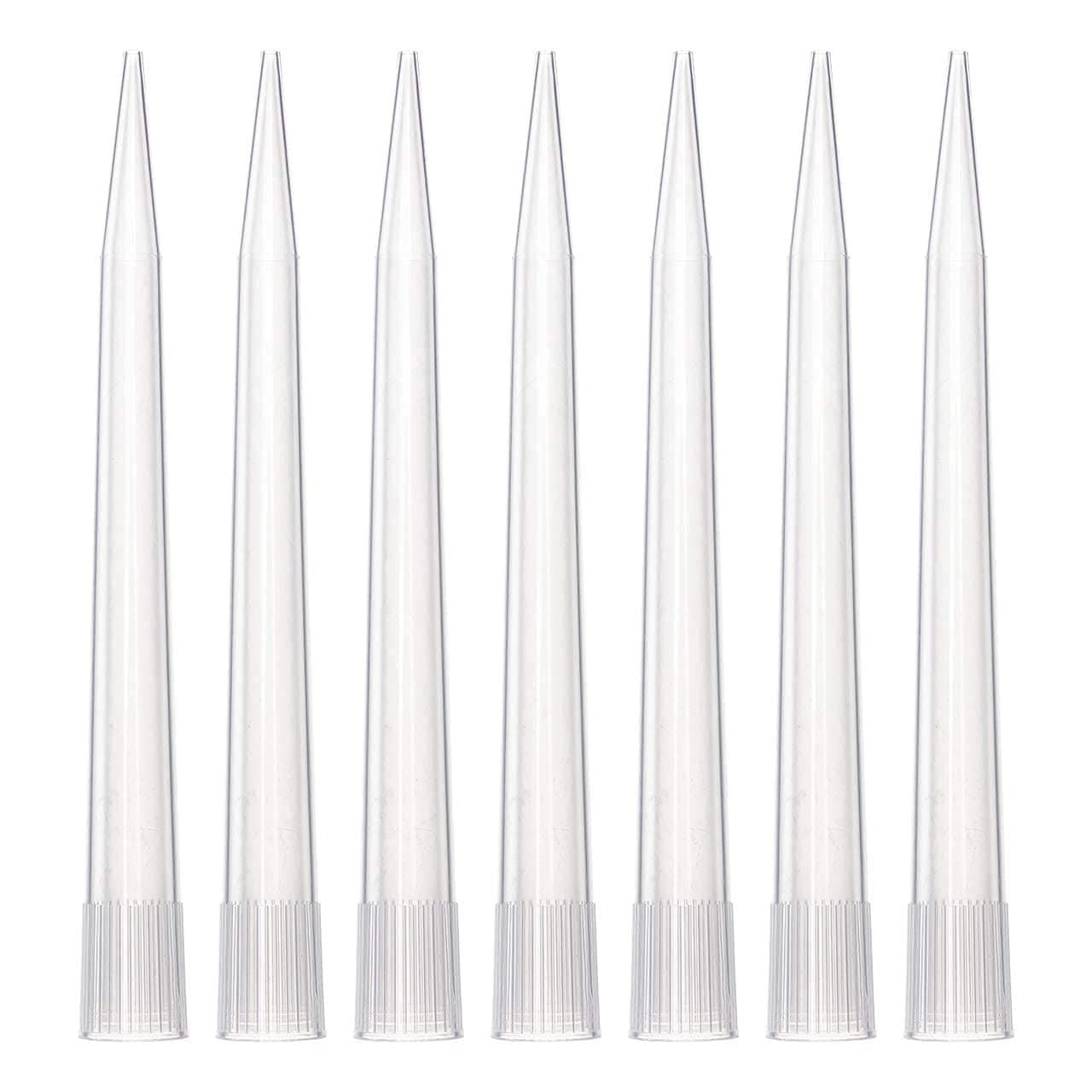 5mL Pipette Tips - 100pcs 5000ul Universal Pipette Tips, Polypropylene (PP), Clear, Non-pyrogenic, DNAse/RNAse Free, Autoclavable, Widely Compatible, Lab Pipette Tips
