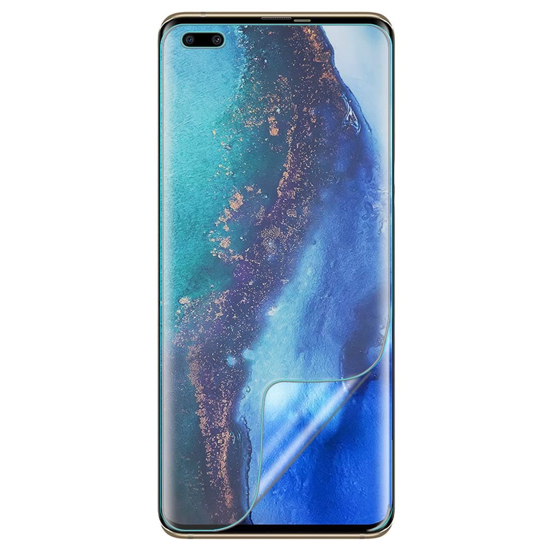 Casotec Screen Protector for Tecno Phantom X 4G (Tempered Glass_Clear)