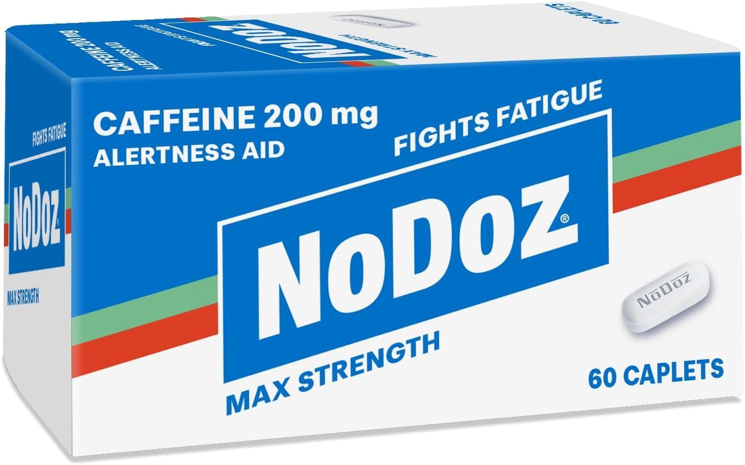 NoDozMax Strength Alertness Aid Caplets 60 ea
