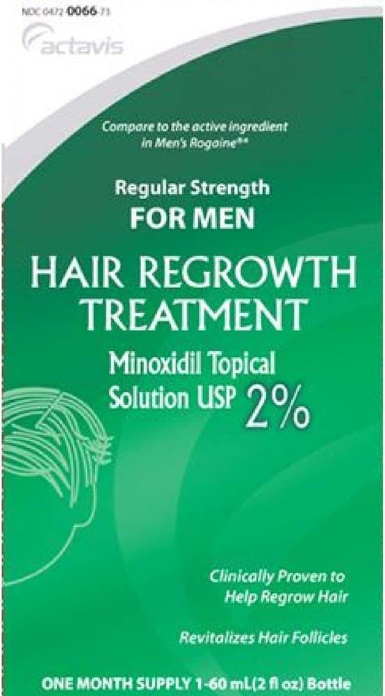 2% Regular Strength Hair Regrowth Treatment Solution - 60 mL