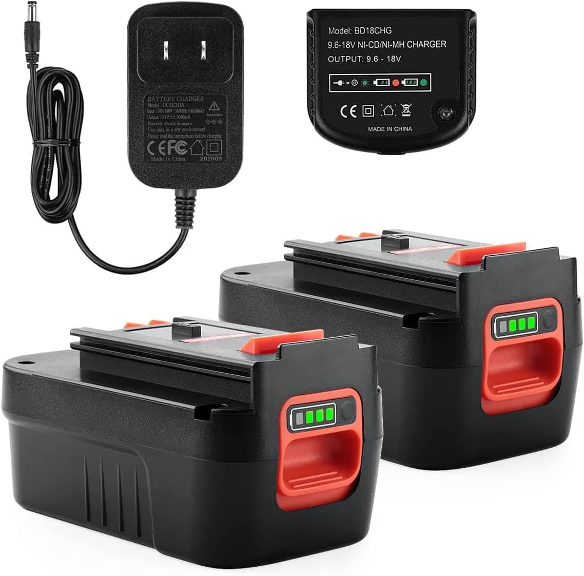 Replacement Black and Decker 18V Lithium Battery