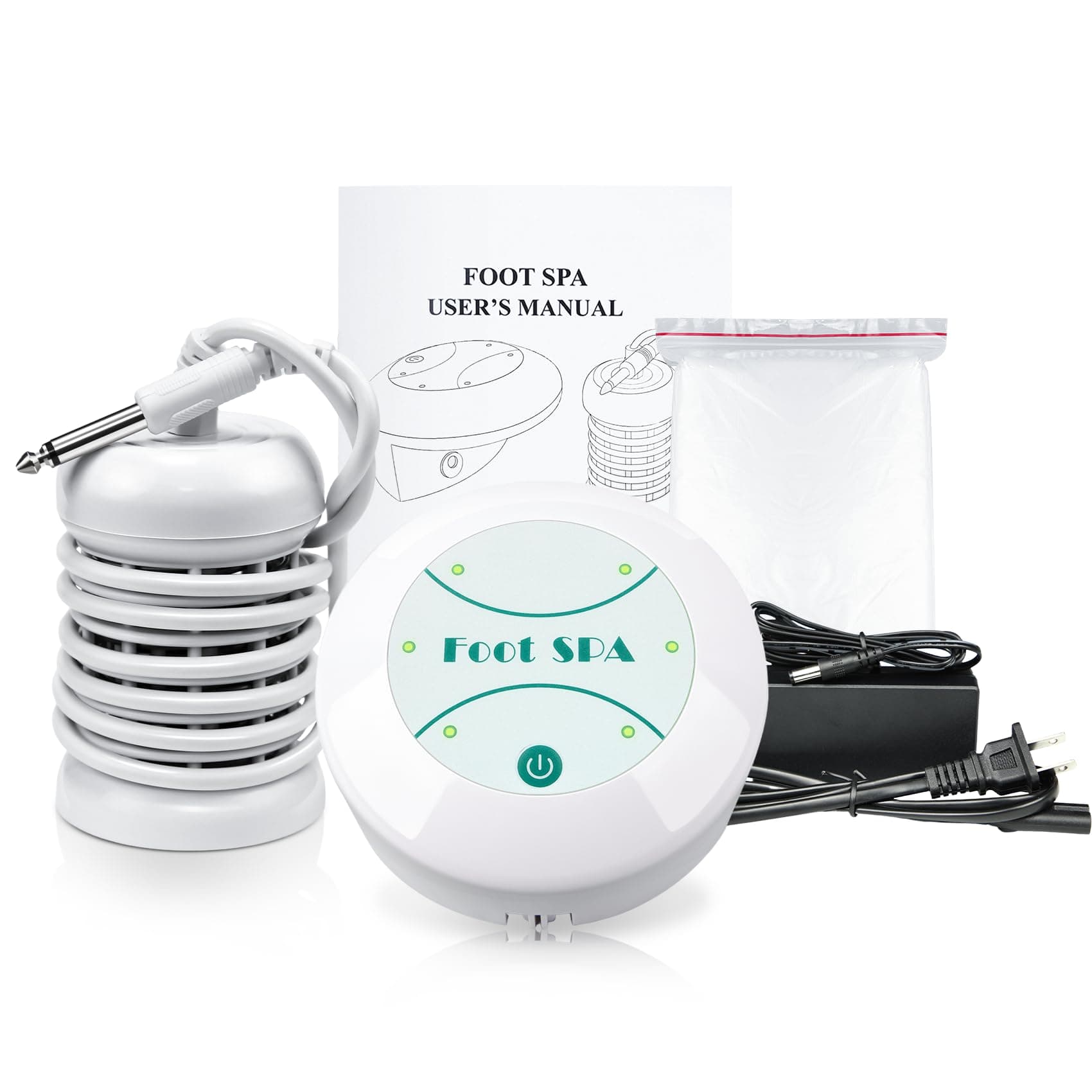 Ionic Foot Bath Detox Machine, Portable Foot Spa Bath, Ion Cleanse Spa Machine for Home Beauty Use