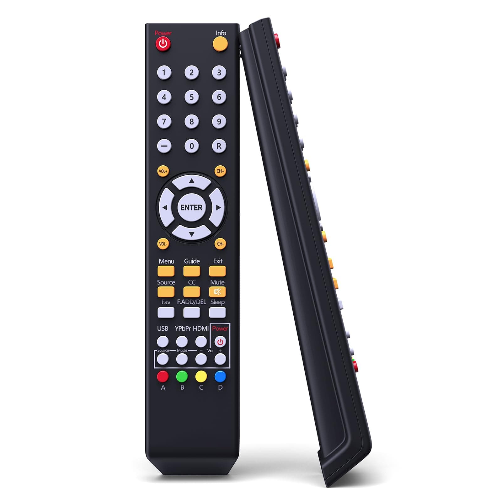 Universal Remote Control Replacment for All Sceptre TV LED LCD HDTV (8142026670003C)