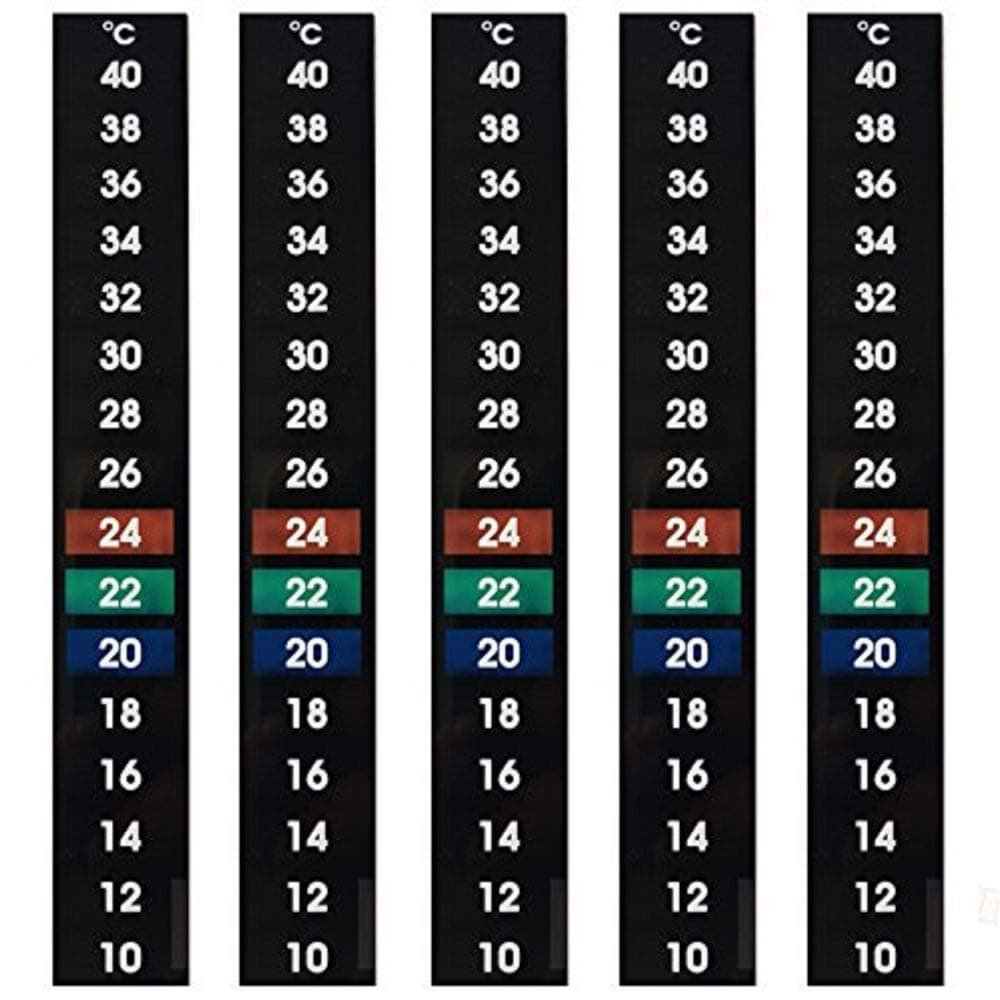 Home Brew Online 5 Pack - Stick-on LCD Thermometer
