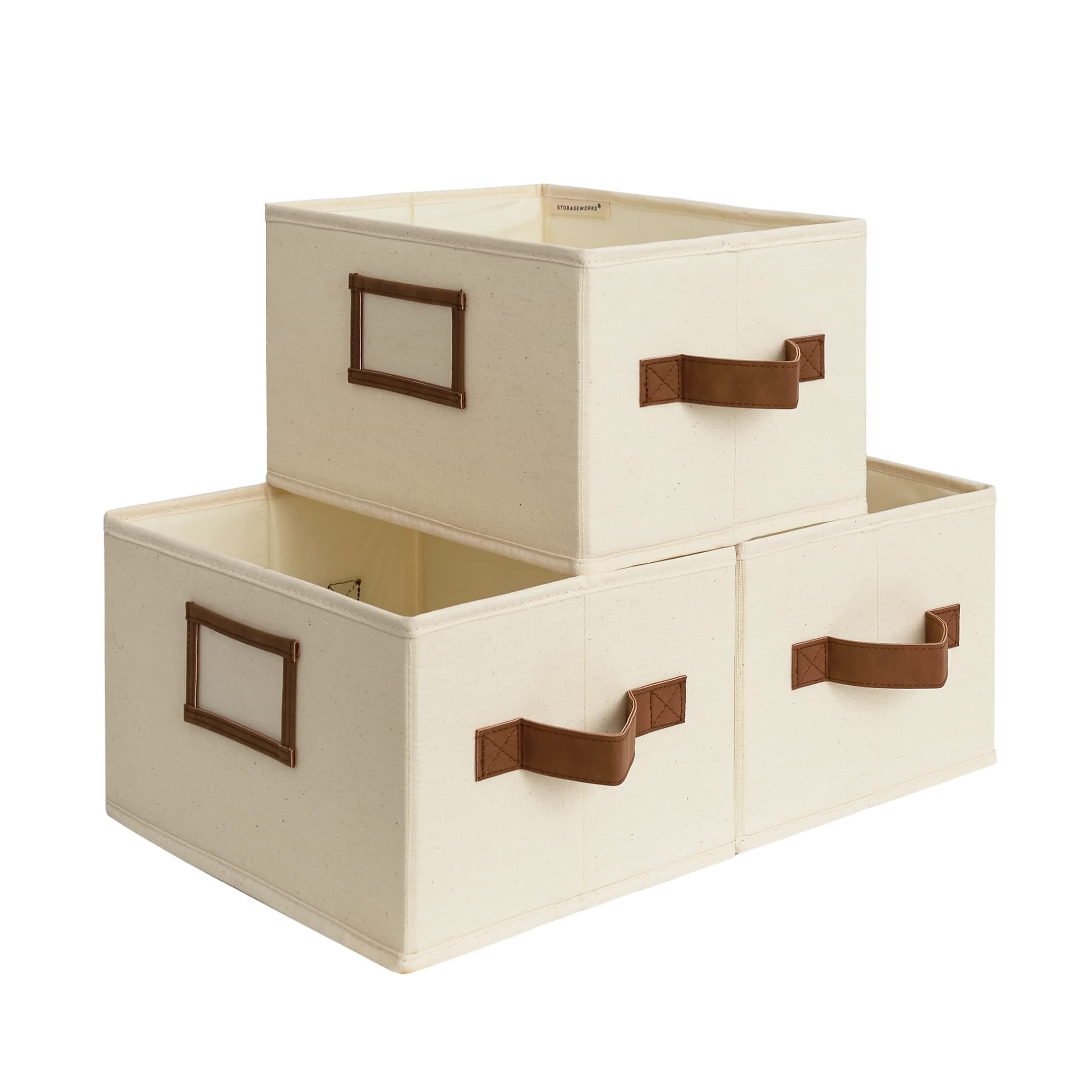Decorative Storage Bins for Shelves