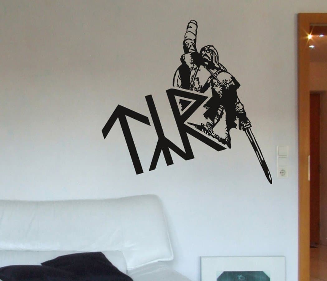 Wall Tattoo/Sticker, War God Tyr