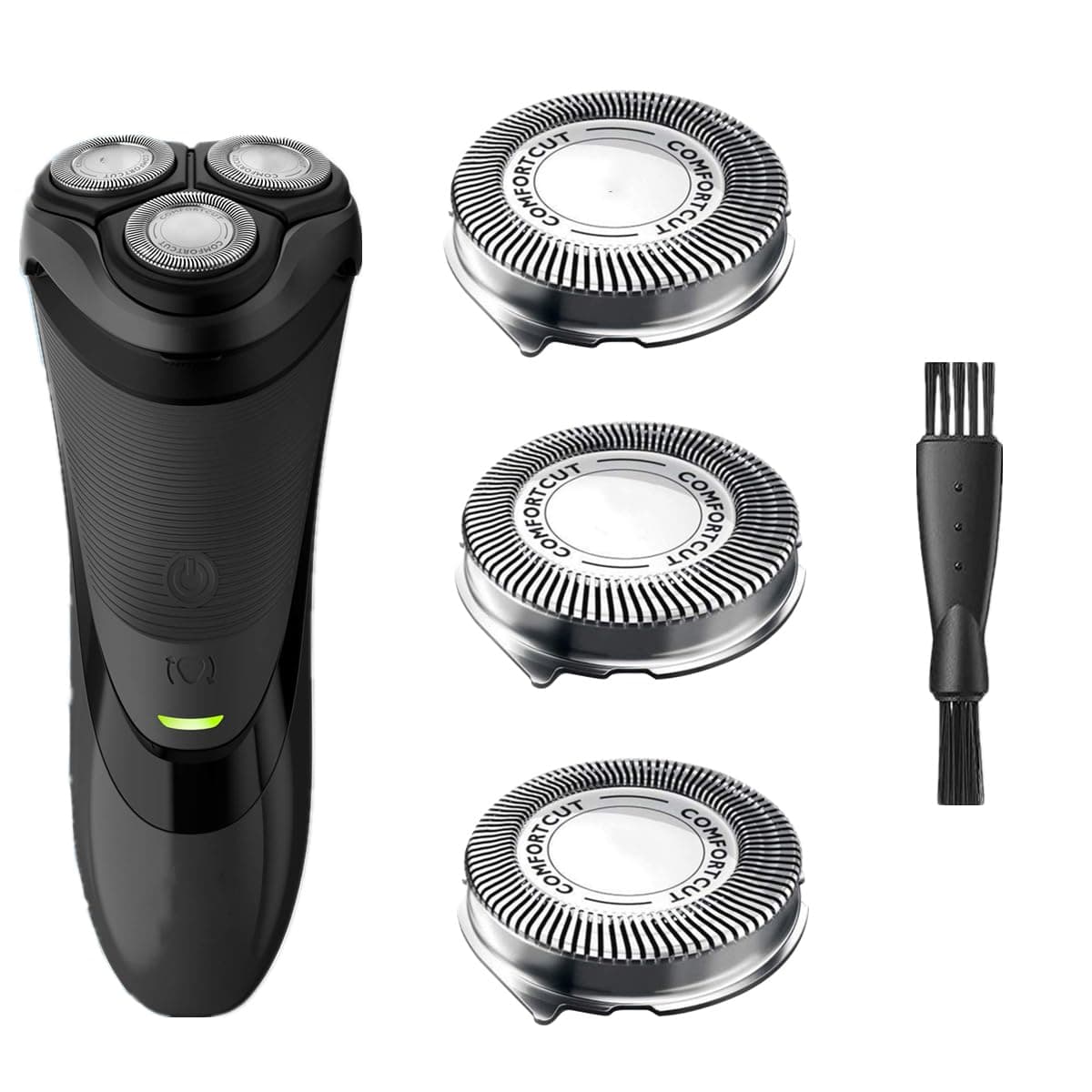 BECHY SH30 Replacement Heads for Series 3000, 2000, 1000 Shavers and S738, Compatible with Philips Norelco Shaver ComfortCut Blades Shaving Heads Like S1560 S3310