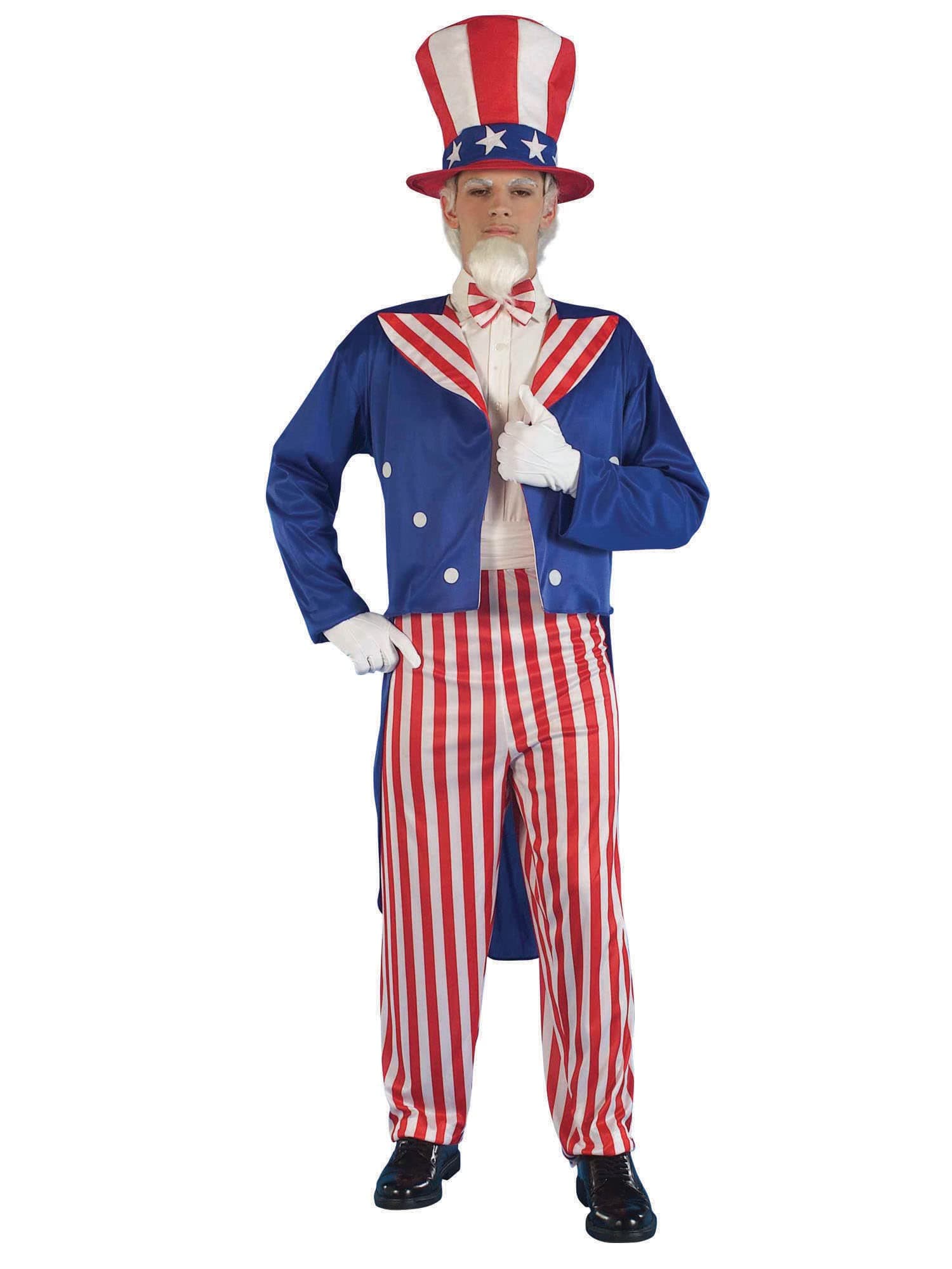 Bristol Novelty Mens Uncle Sam Costume