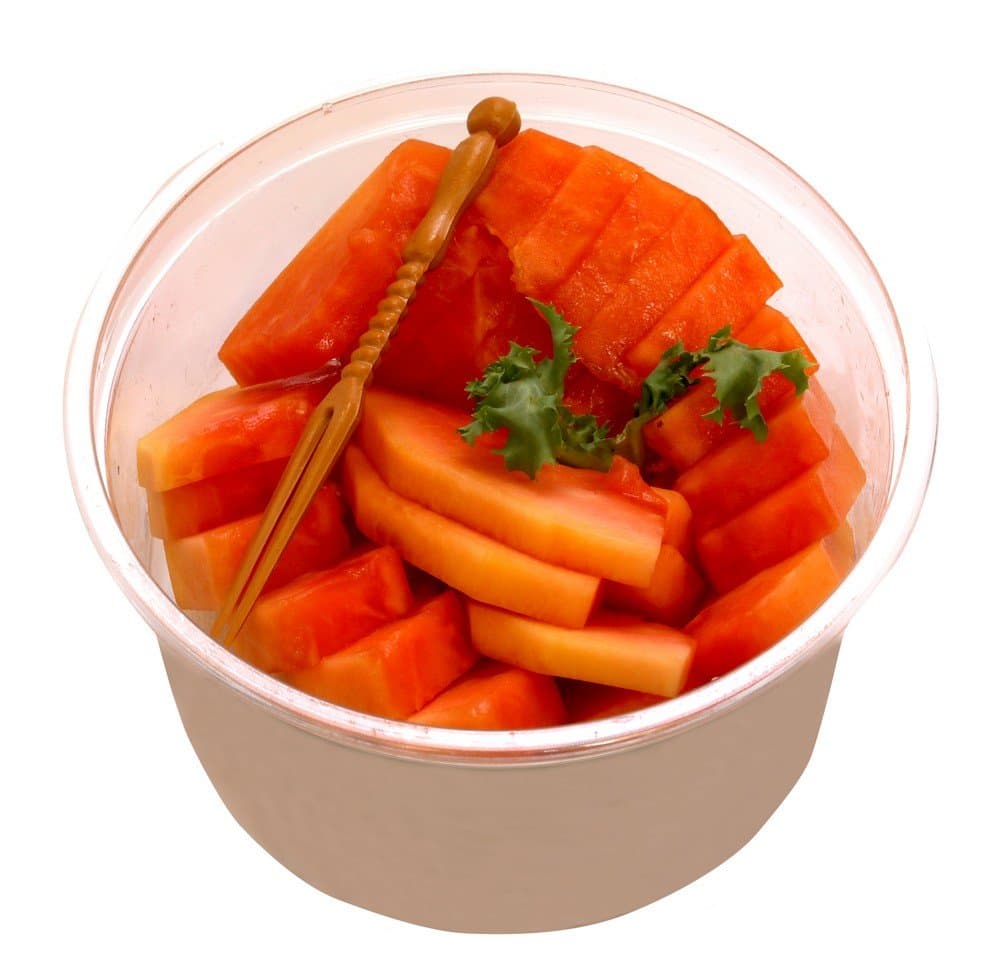 Fresh Papaya, Cut, 250g