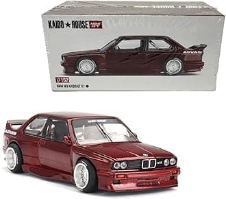 1/64 Kaido House x Mini GT M3 (E30) GT V1 M Red Limited Edition Diecast Model Car KHMG162