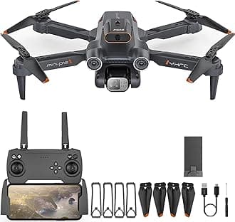 Drone with 4k Camera Foldable 1080P HD Drone with FPV Live Video, Gestures Selfie, Altitude Hold, One Key Take Off/Landing, 3D Series Flips, Headless Mode For Kids And Adults A4