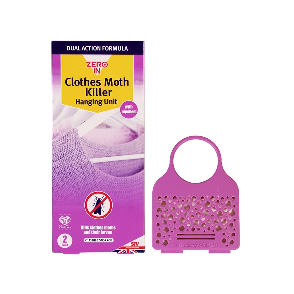 Zeroin Moth Killer Hanging Unit (Pack of 2)