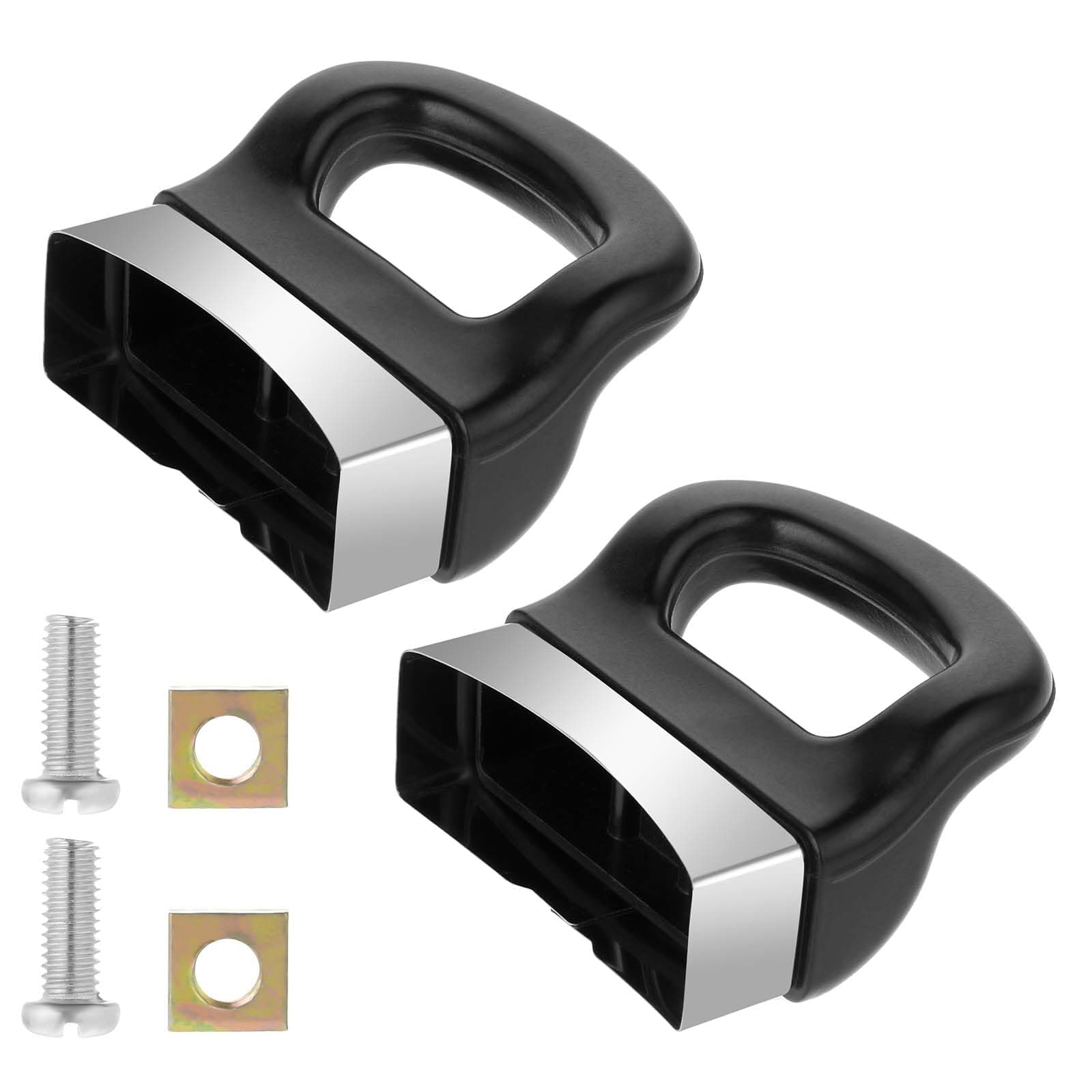 2 Pcs Pot Short Side Handles Replacement Pot Handle Side Metal Pressure Pan Handle Ear Replacement Pan Side Handle for Home Kitchen Cookware, Only for Single-Hole Cookware