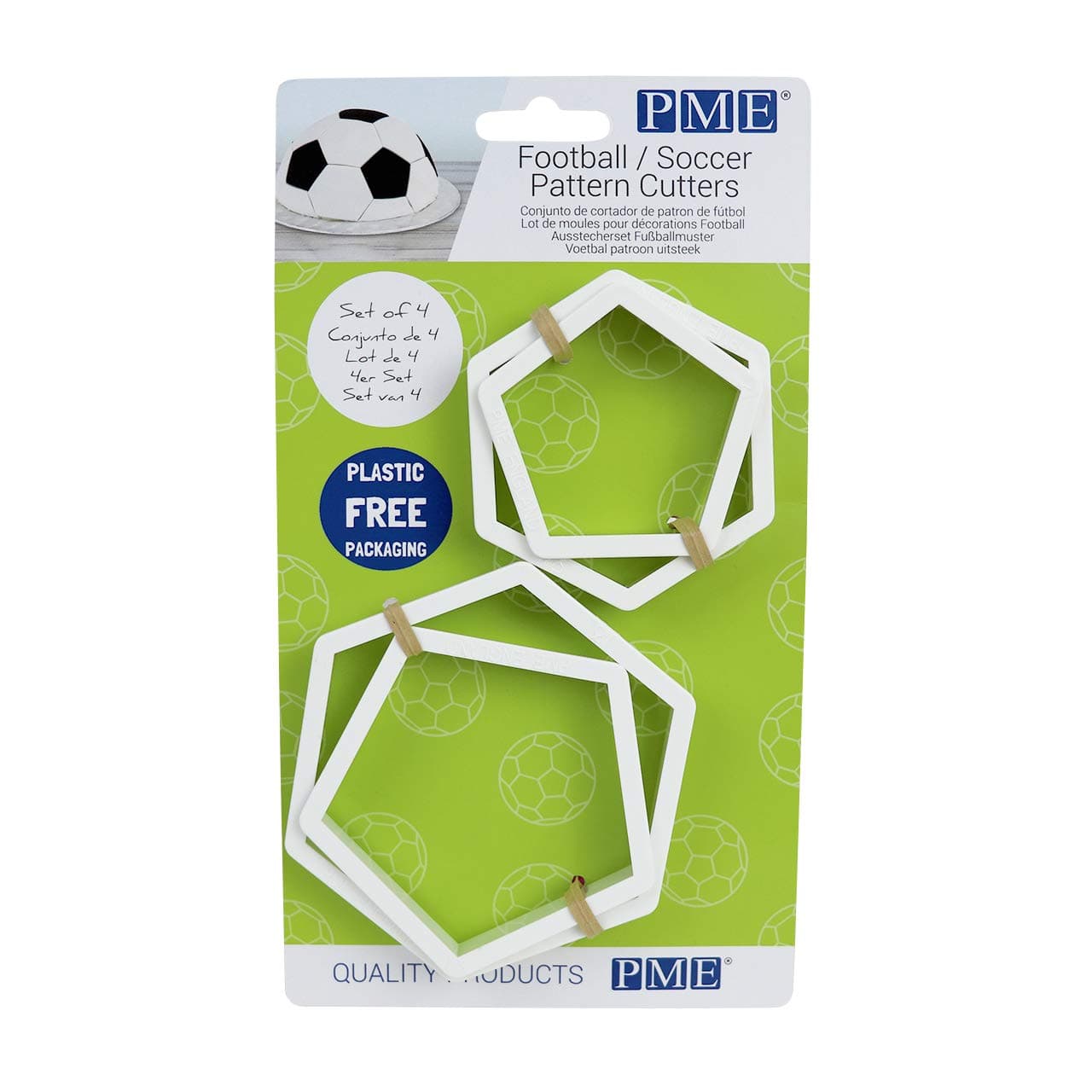 FB49 Football/Soccer Pattern Cutters