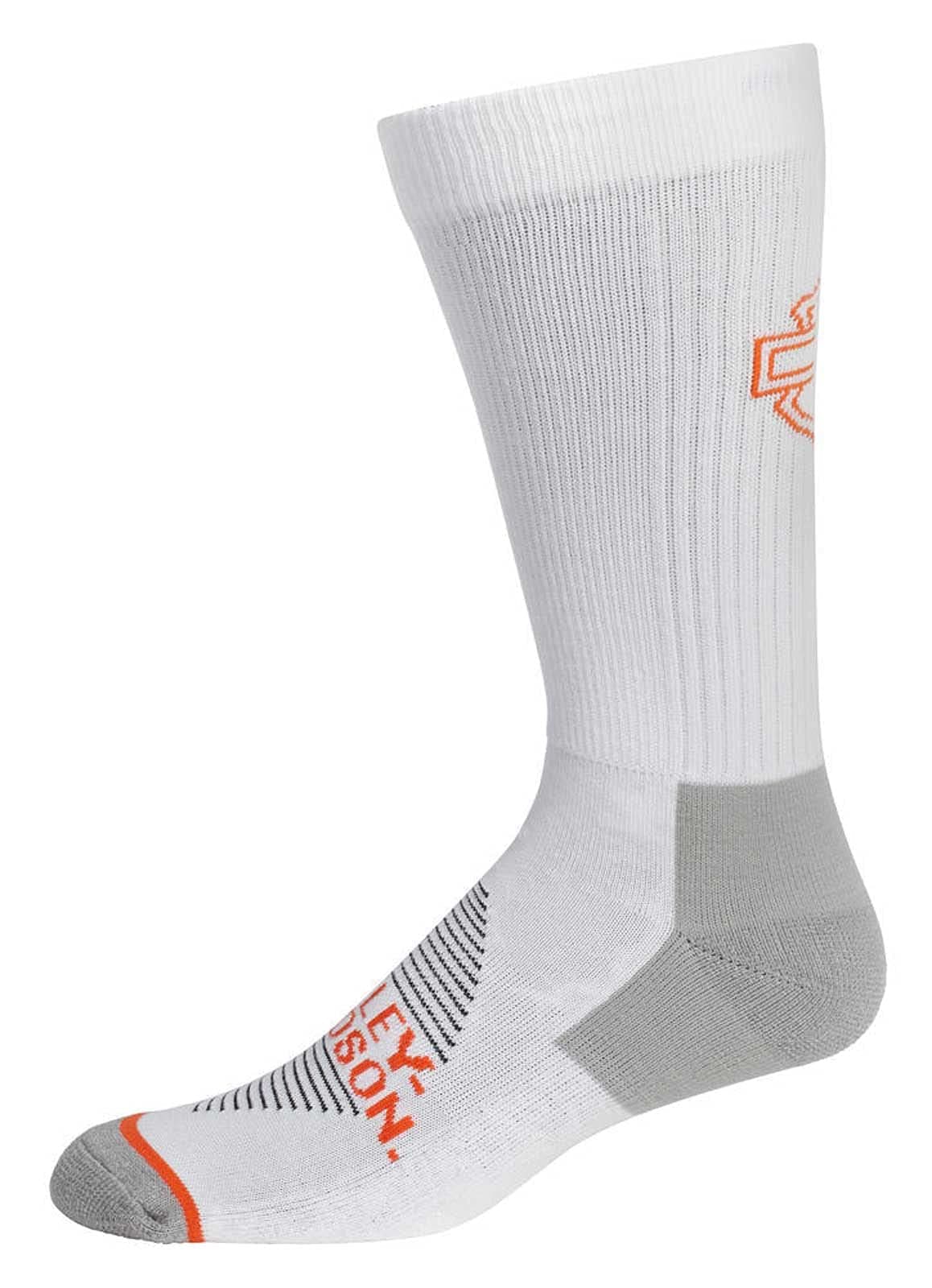Men's Bar & Shield Performance Rider Crew Sock