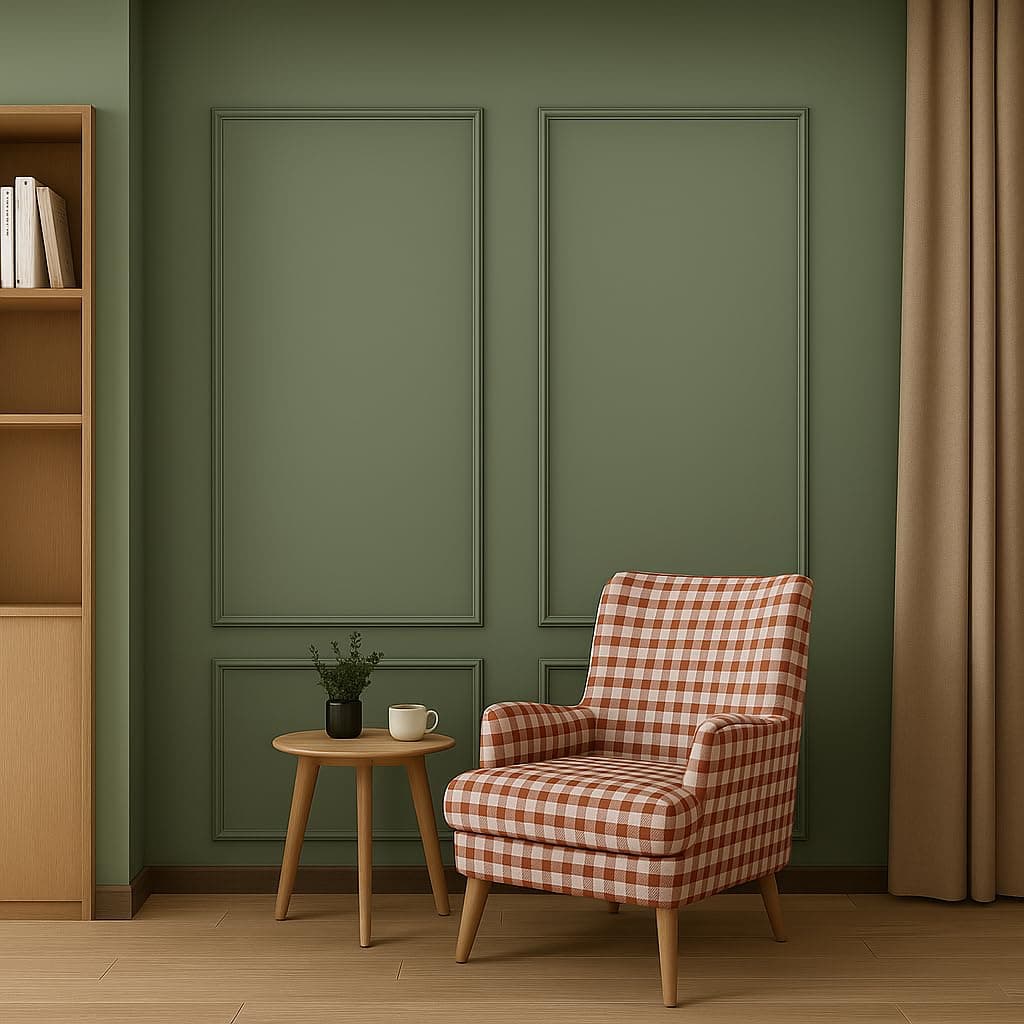 Polystyrene Wall Molding Kit, Ready to Assemble, All Edges Pre-Cut, Factory Primed, White, Contemporary Elegant Style, 2 Top 2 Bottom Frames P-1