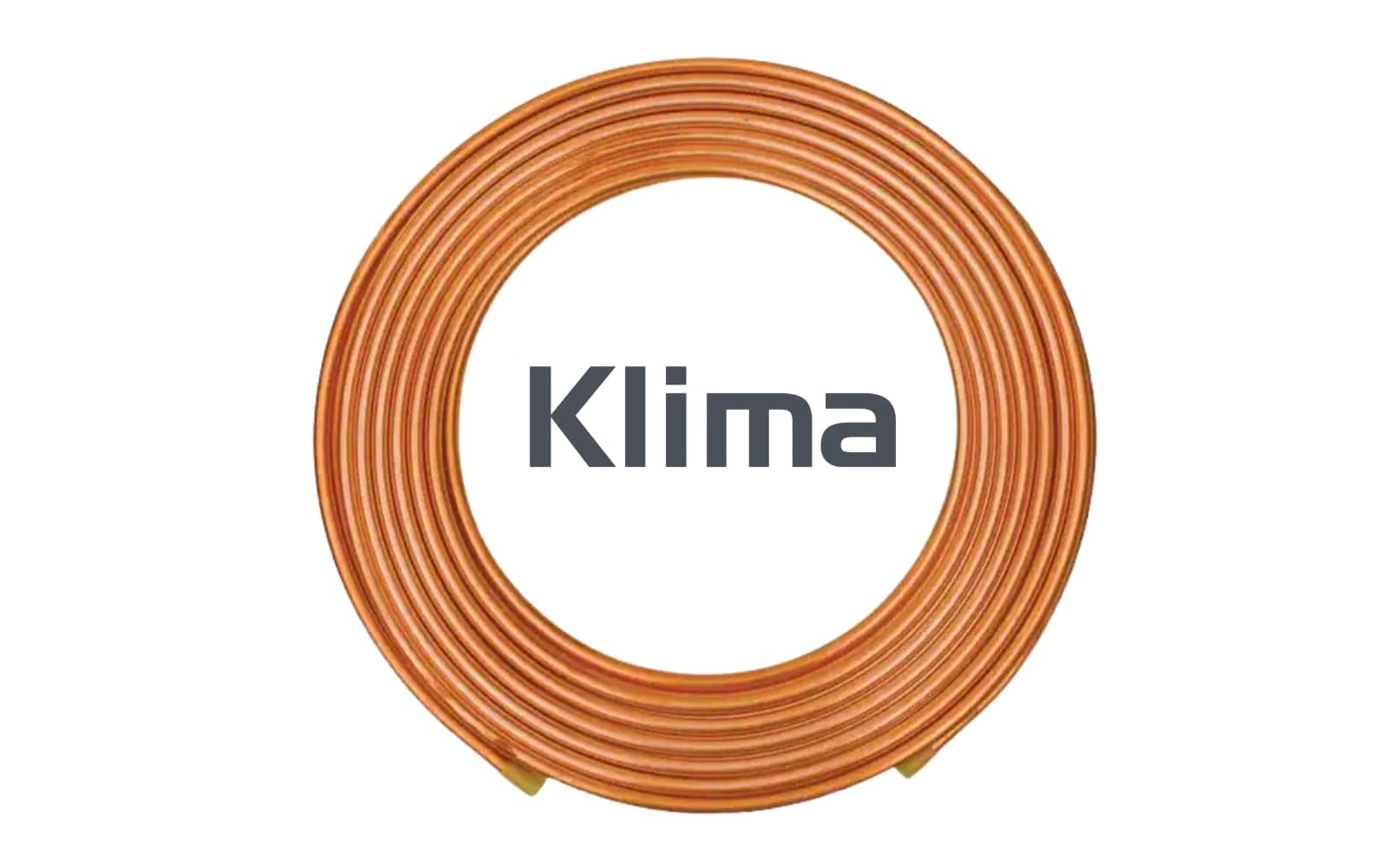 Klima Soft Copper Coil Refrigeration Line - Flexible Soft Pipe for HVAC Systems (3/8)
