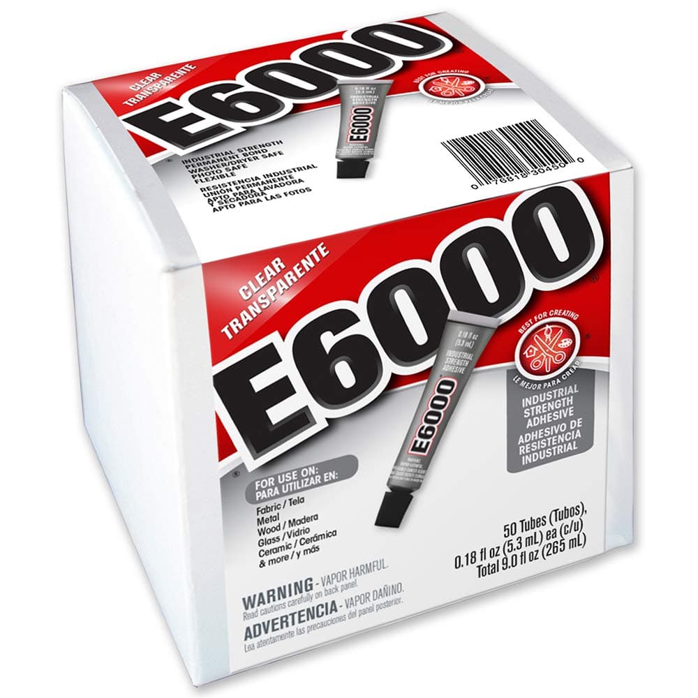 E6000® Craft Adhesive, 0.18 oz 50 Piece Box