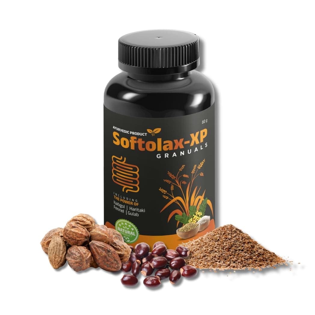 Softolax-Xp Granuals which helps in Improves digestive function and also helpful for habitual constipation | (80g)