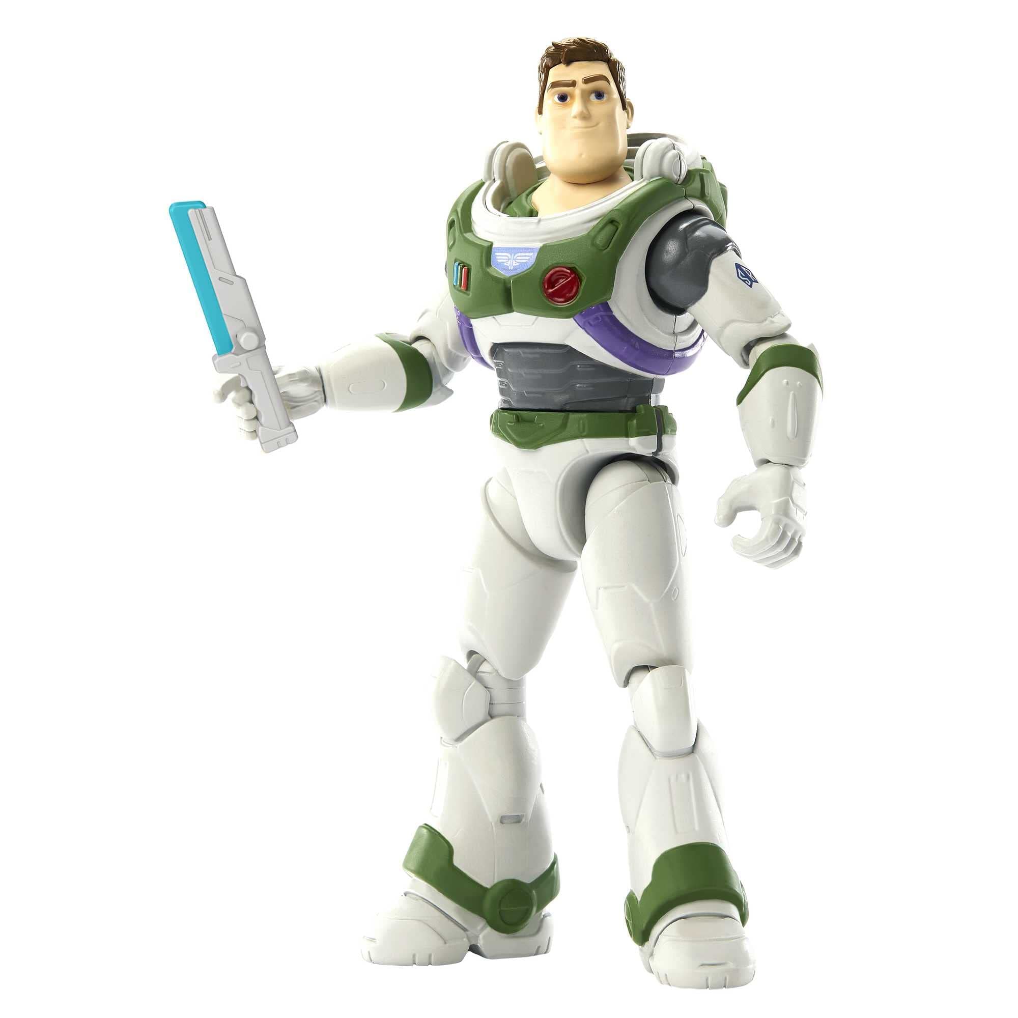 Buzz Lightyear Disney and Pixar Lightyear Space Ranger Alpha Buzz Lightyear Figure, Authentic Action Figure 5 Inches tall with 12 Posable Joints, Laser Blade, 4 Years & Up, HHJ79