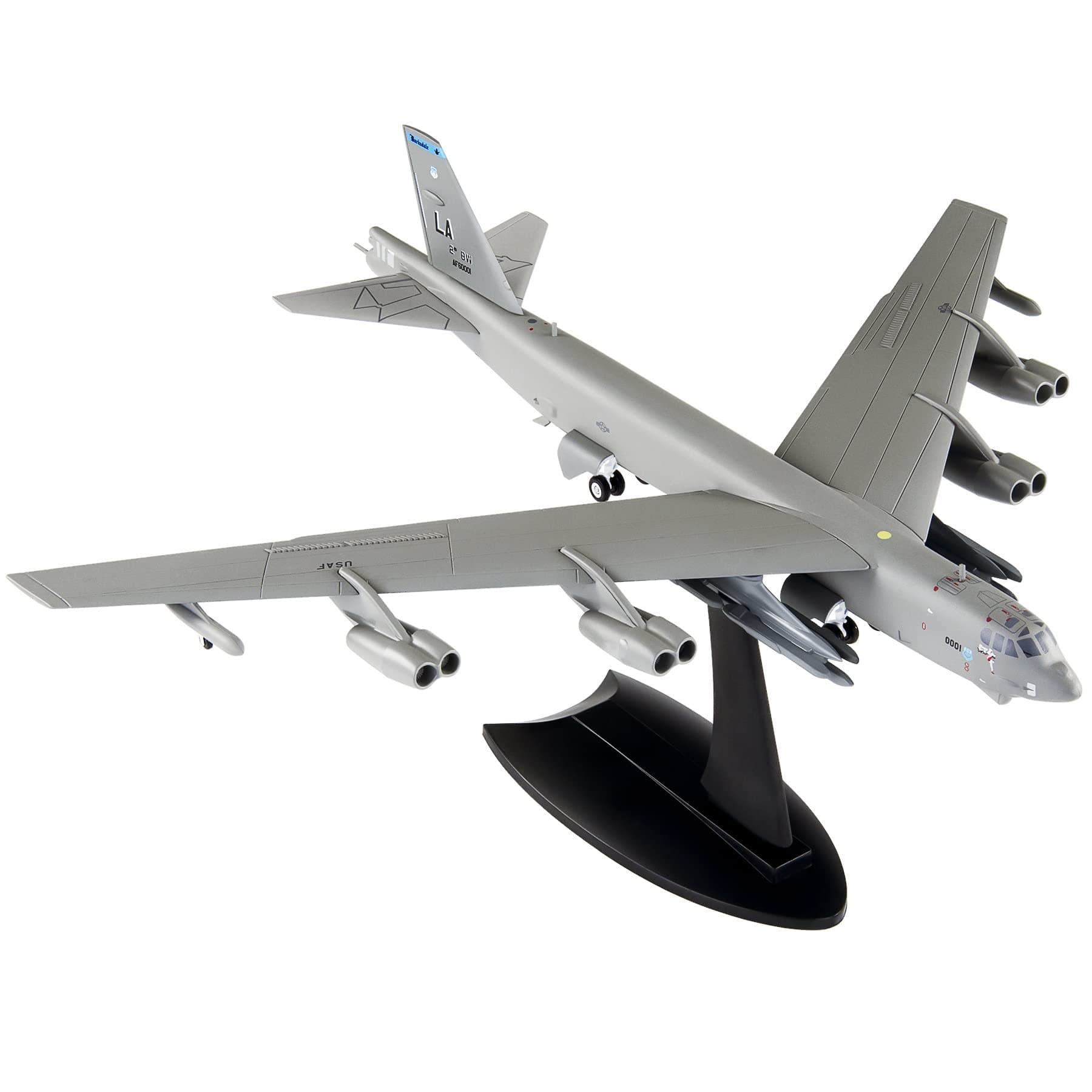 Busyflies 1:200 B-52 Long-Range Subsonic Jet-Powered Strategic Bomber Plane Model Diecast Military Airplane Model for Collection and Gift