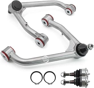 2-4" Lift Front Upper Control Arms w/Ball Joints for 2014-2018 Chevy Silverado GMC Sierra 1500, 2007-2020 Cadillac Escalade ESV, Chevy Suburban 1500 and Tahoe, Yukon, XL, 2007-2013 Chevy Avalanche